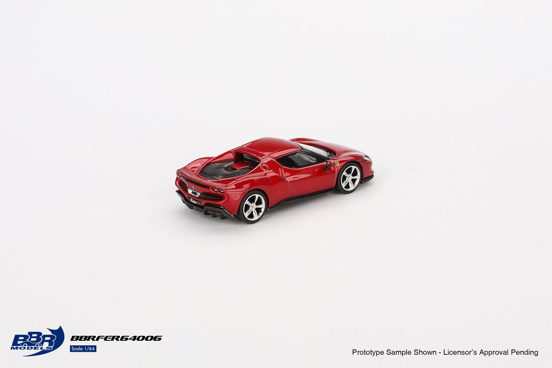 1:64 Ferrari 296 GTB Rosso Imola - obrazek 4