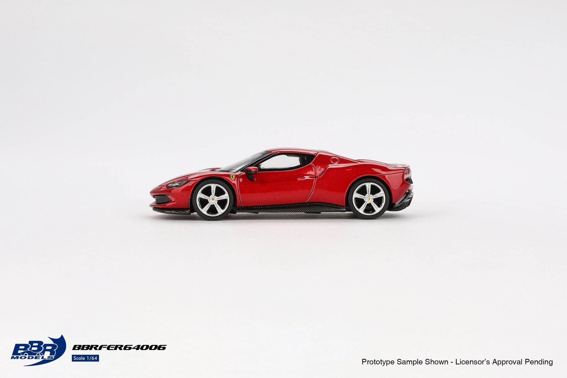 1:64 Ferrari 296 GTB Rosso Imola - obrazek 3