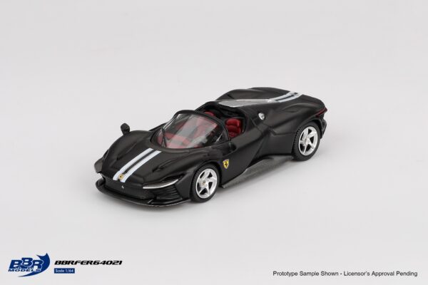 1:64 Ferrari Daytona SP3 Matt Black