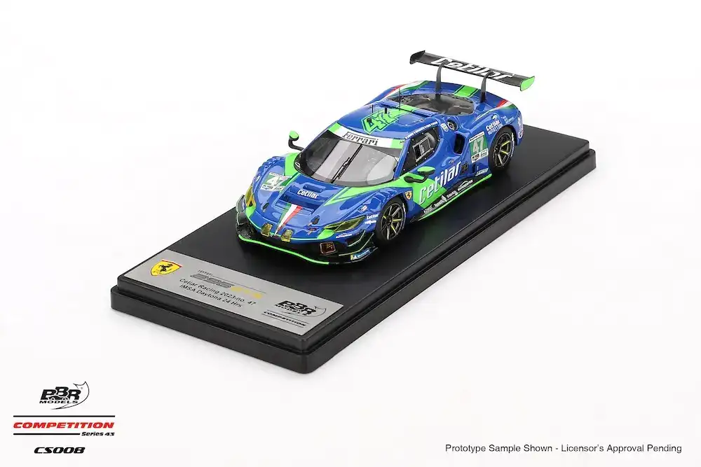 1:43 Ferrari 296 GT3 Cetilar Racing 2023 #47 IMSA Daytona 24 Hrs - obrazek 2