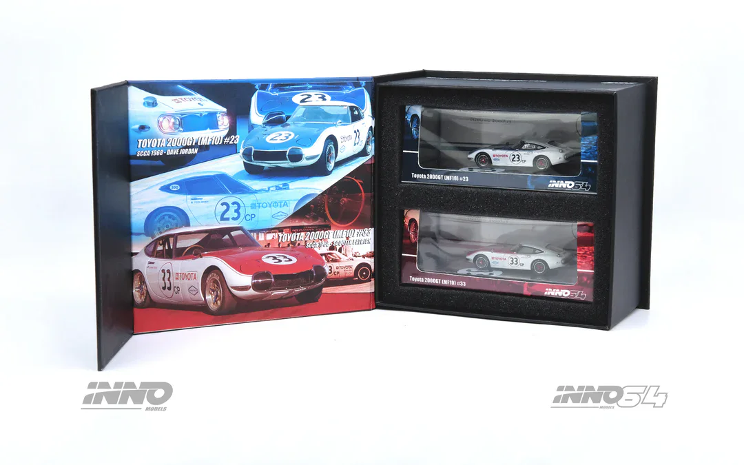 1:64 Toyota 2000GT #23 #33 SCCA 1968 Box Set Collection - obrazek 7