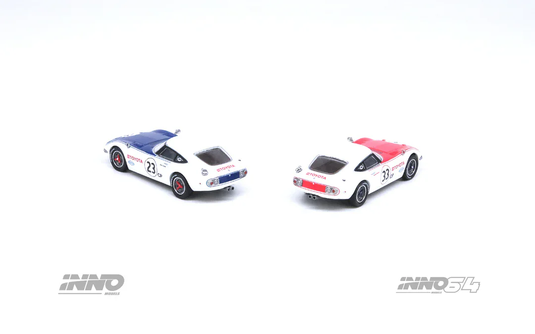 1:64 Toyota 2000GT #23 #33 SCCA 1968 Box Set Collection - obrazek 3
