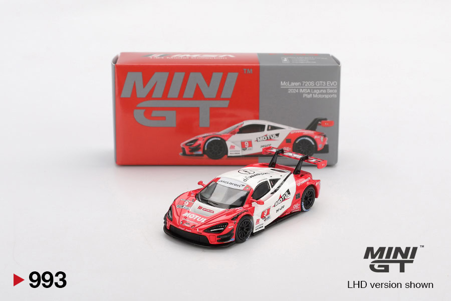 1:64 McLaren 720S GT3 Evo Pfaff Motorsports 2024 IMSA Laguna Seca - obrazek 2