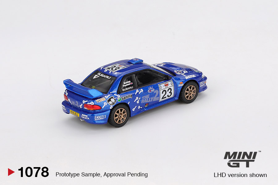 1:64 Subaru Impreza WRC99 #23 2000 Acropolis Rally LHD - obrazek 3