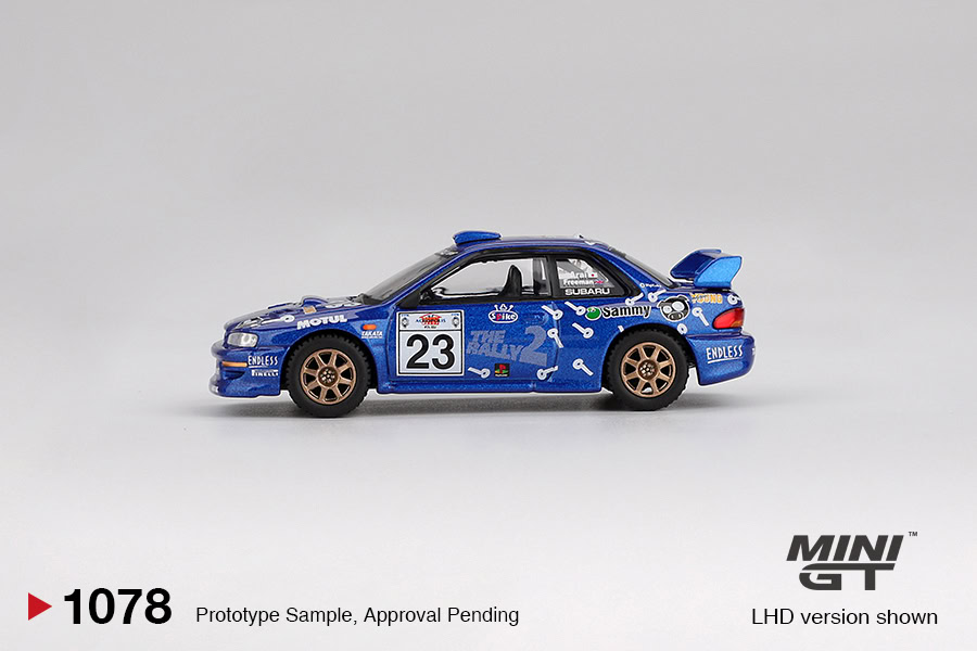 1:64 Subaru Impreza WRC99 #23 2000 Acropolis Rally LHD - obrazek 4