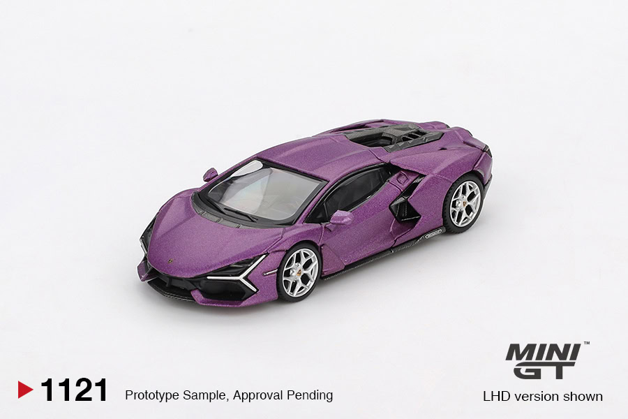 1:64 Lamborghini Revuelto Viola 30th Matte LHD
