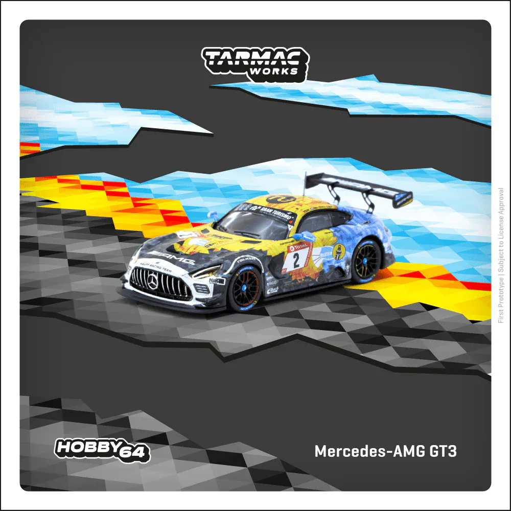 1:64 Mercedes-AMG GT3 Nurburgring 24h 2020 - obrazek 2