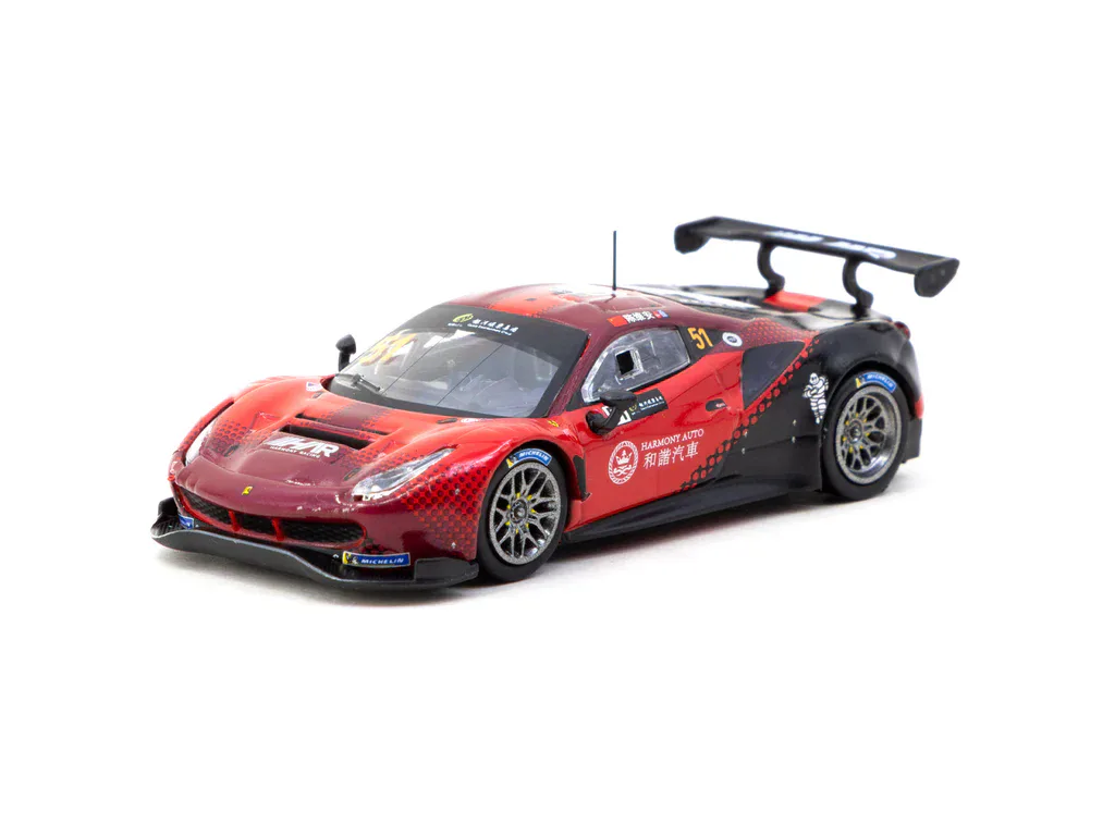 1:64 Ferrari 488 GT3 Macau GT Cup 2022 Harmony Racing Chen Weian