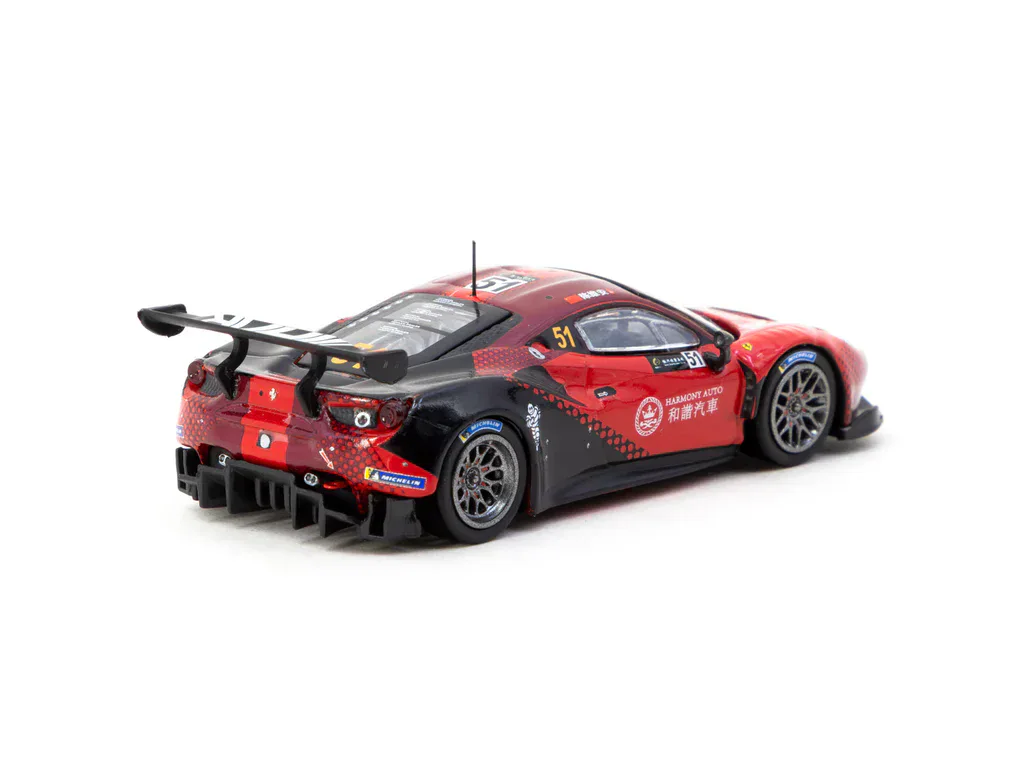1:64 Ferrari 488 GT3 Macau GT Cup 2022 Harmony Racing Chen Weian - obrazek 3
