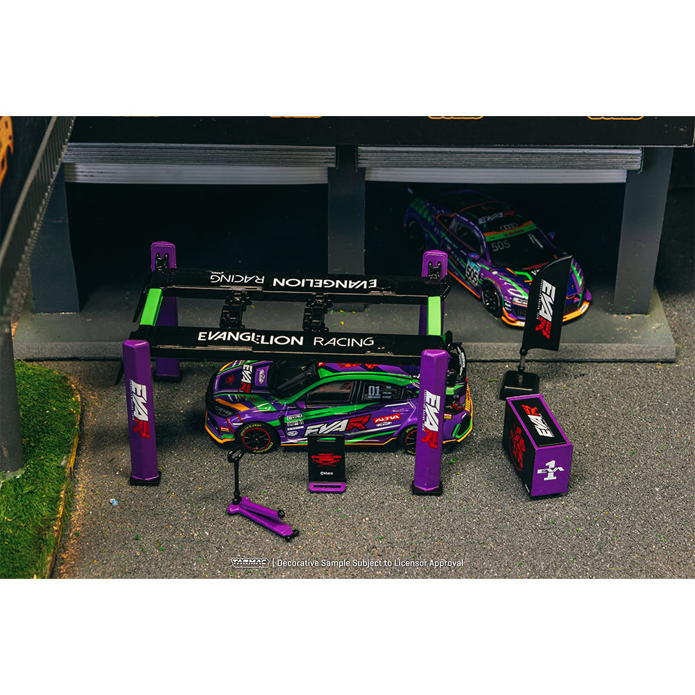 1:64 Garage Tools Set EVA Racing - obrazek 3