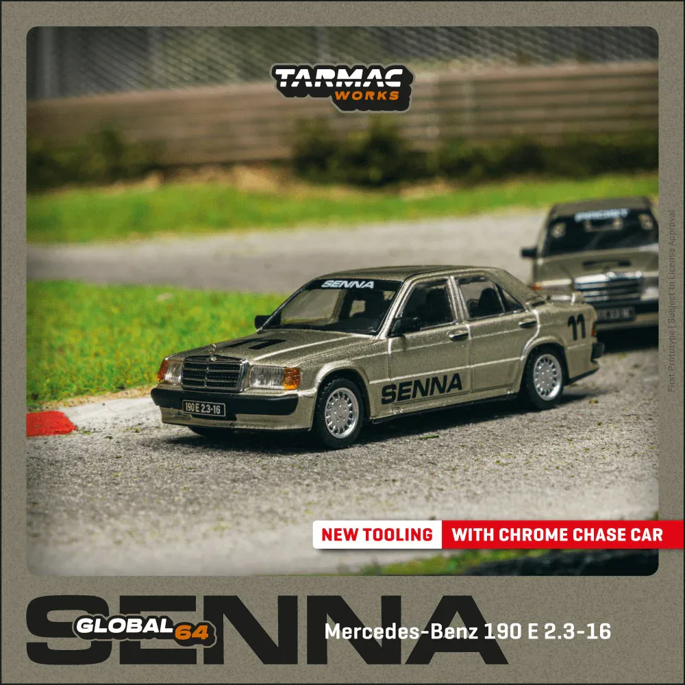1:64 Mercedes-Benz 190 E Race of Champion 1984 Ayrton Senna - obrazek 2