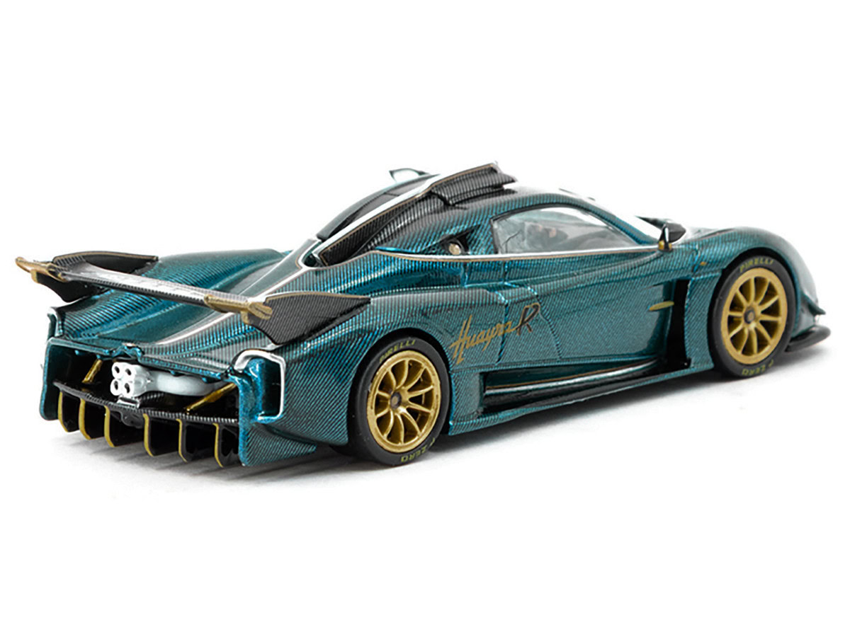 1:64 Pagani Huayra R Turqoise Carbon Fiber - obrazek 3