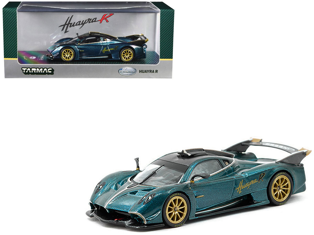 1:64 Pagani Huayra R Turqoise Carbon Fiber - obrazek 2