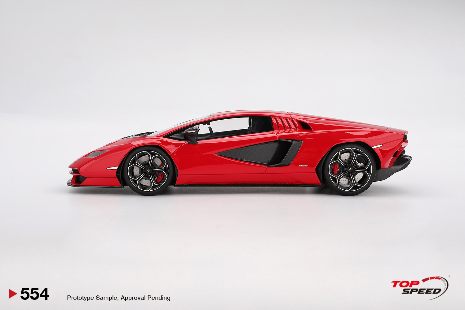 1:18 Lamborghini Countach LPi 800-4 Rosso Mars - obrazek 3