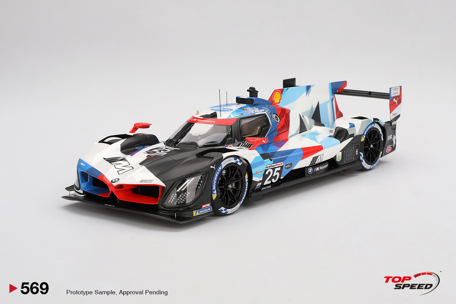 1:18 BMW M Hybrid V8 GTP #25 2024 IMSA Daytona 24 Hrs
