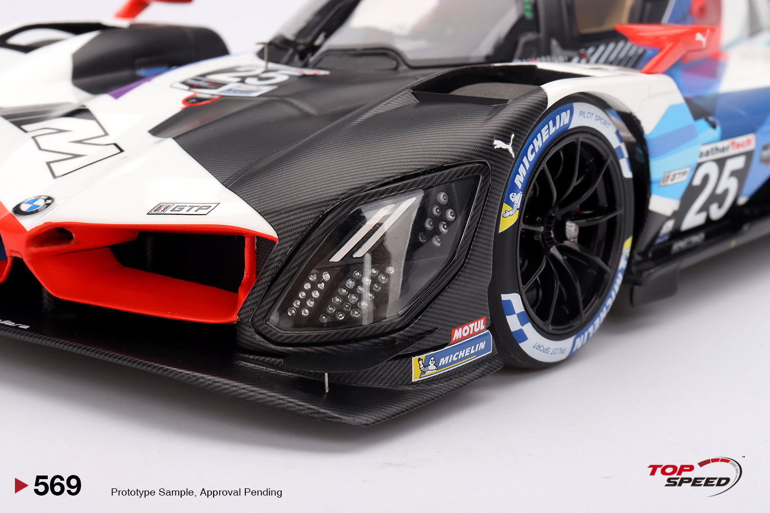 1:18 BMW M Hybrid V8 GTP #25 2024 IMSA Daytona 24 Hrs - obrazek 4