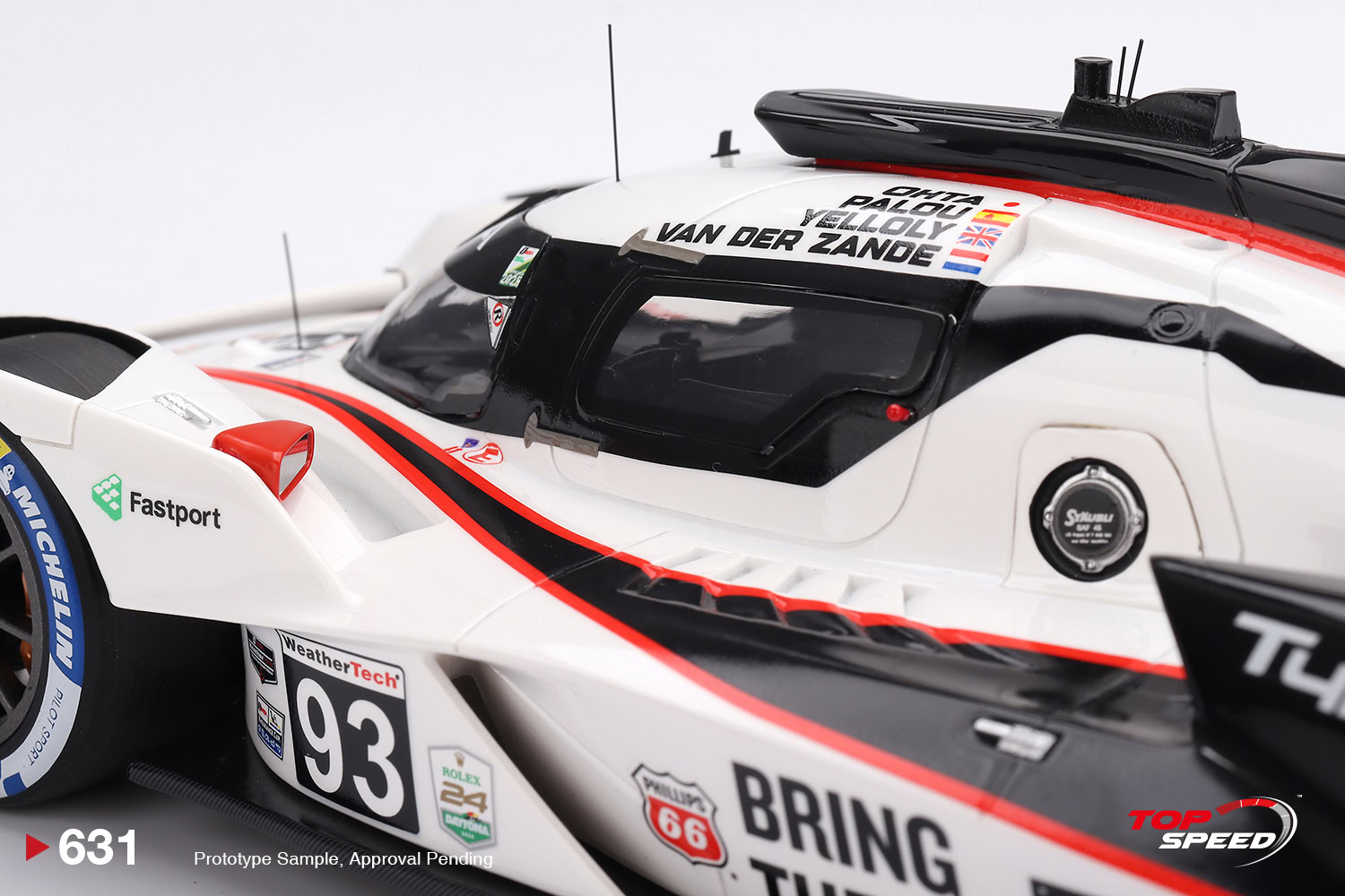 1:18 Acura ARX-06 GTP #93 2025 IMSA Daytona 24 Hrs - obrazek 5