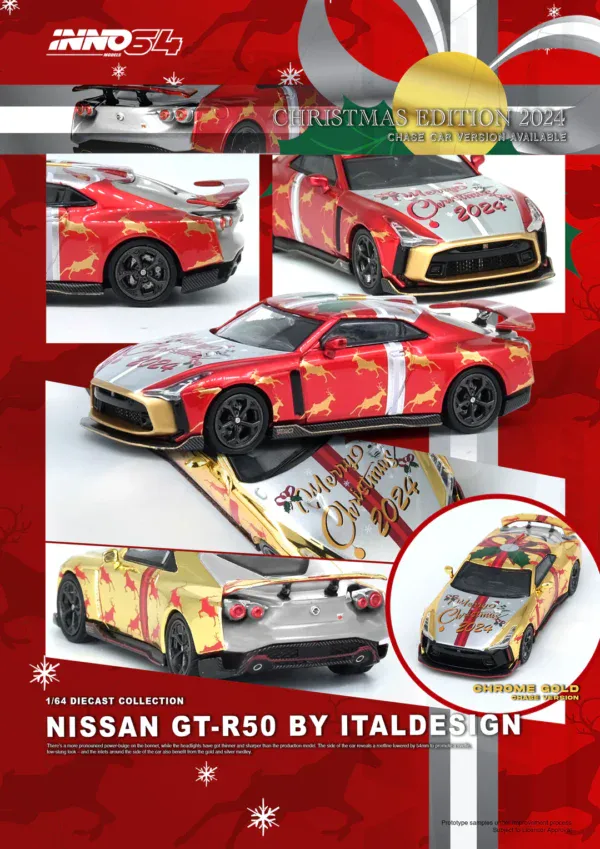 1:64 Nissan GT-R50 by Italdesign X’MAS SPECIAL EDITION 2024