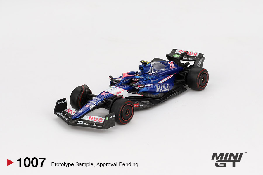 1:64 RB VCARB 01 #22 2024 F1 Bahrain GP Yuki Tsunoda