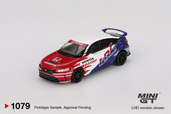 1:64 Honda Civic TYPE R 2024 Pace Car HRC