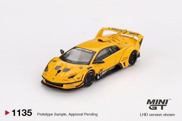 1:64 Lamborghini LB-Silhouette WORKS Murcielago GT Evo Yellow