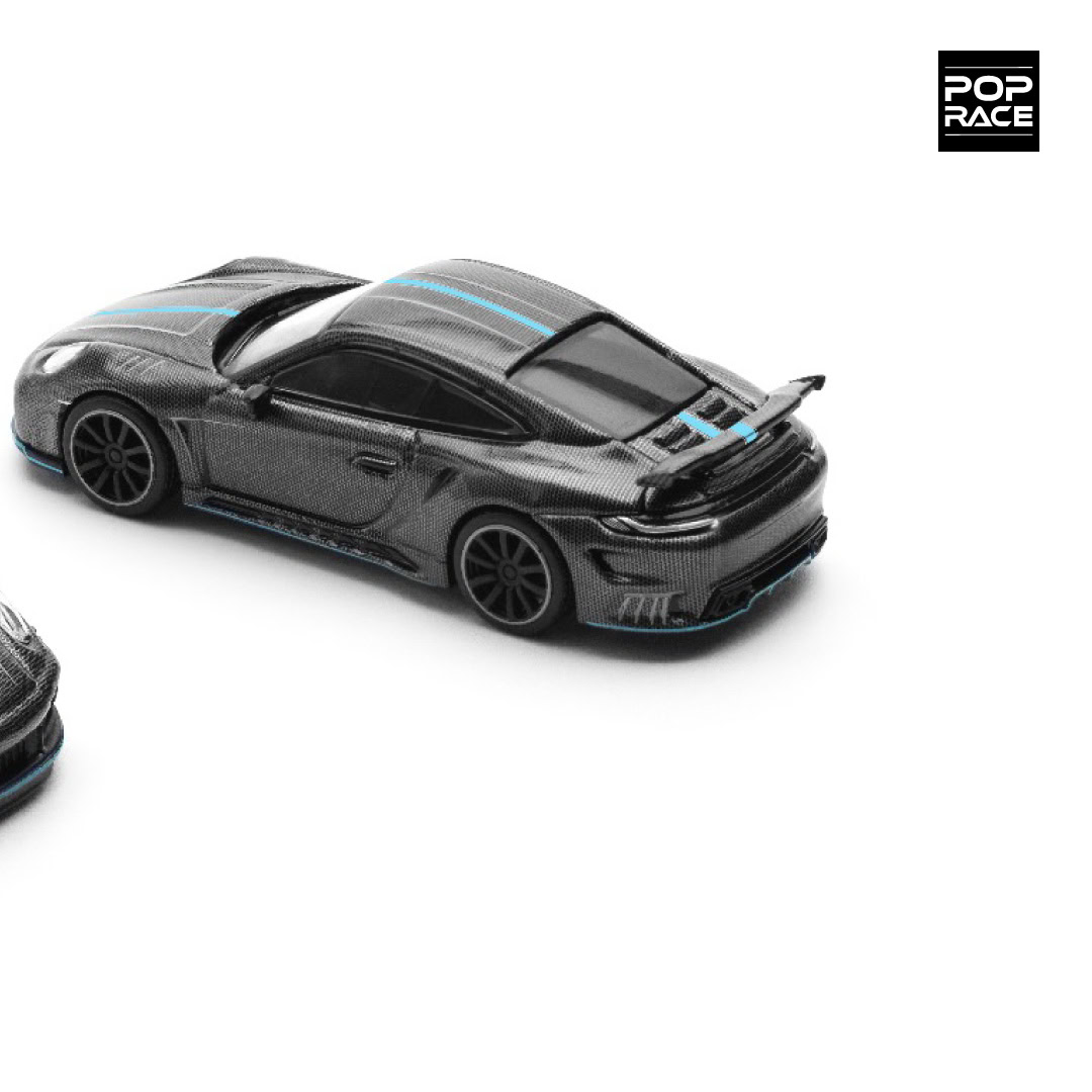 1:64 Porsche 992 Stinger GTR Carbon Edition / Blue Line - obrazek 6