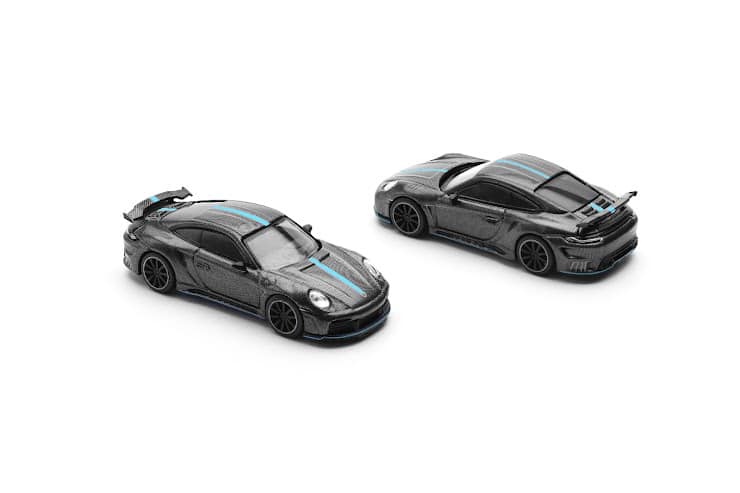 1:64 Porsche 992 Stinger GTR Carbon Edition / Blue Line - obrazek 7