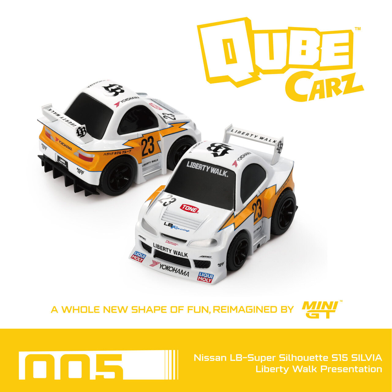 1:64 Nissan Silvia S15 LB-Super Silhouette Liberty Walk Presentation