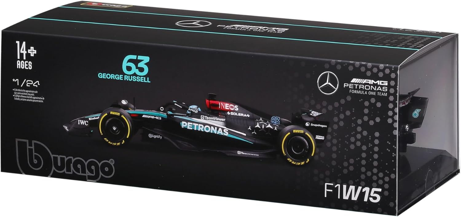 1:24 Mercedes-AMG F1 W15 George Russell - obrazek 6