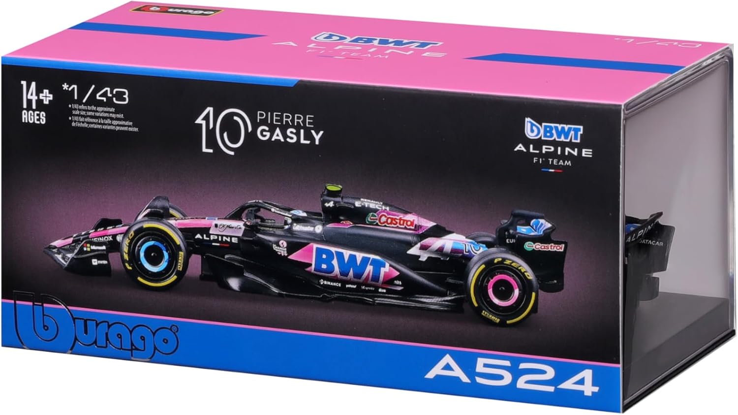 1:43 Alpine F1 A524 Pierre Gasly 2024 - obrazek 7