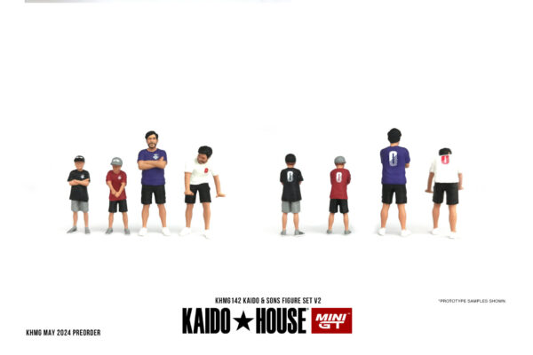 1:64 KaidoHouse 1/64 Figurine: Kaido & Sons V2