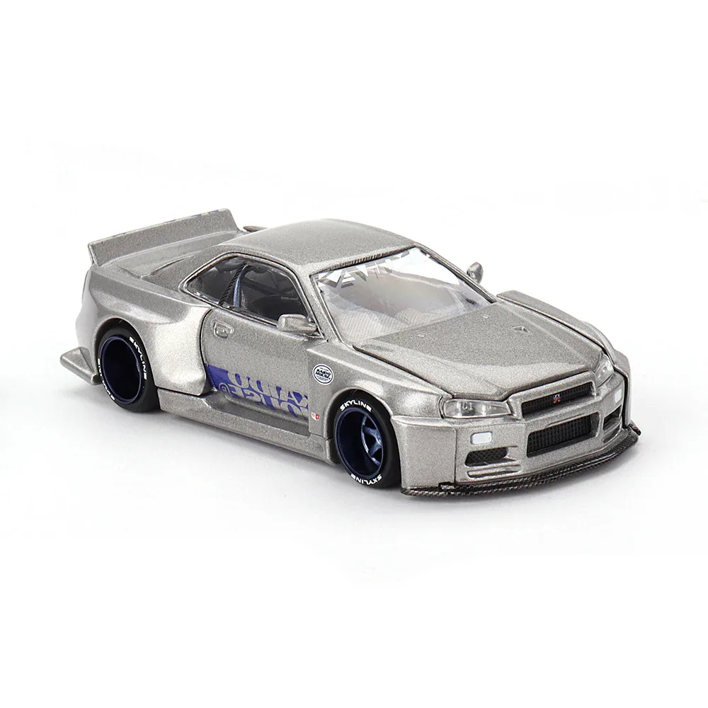 1:64 Nissan Skyline GT-R (R34) Kaido Works SHINJUKU V1 - obrazek 2