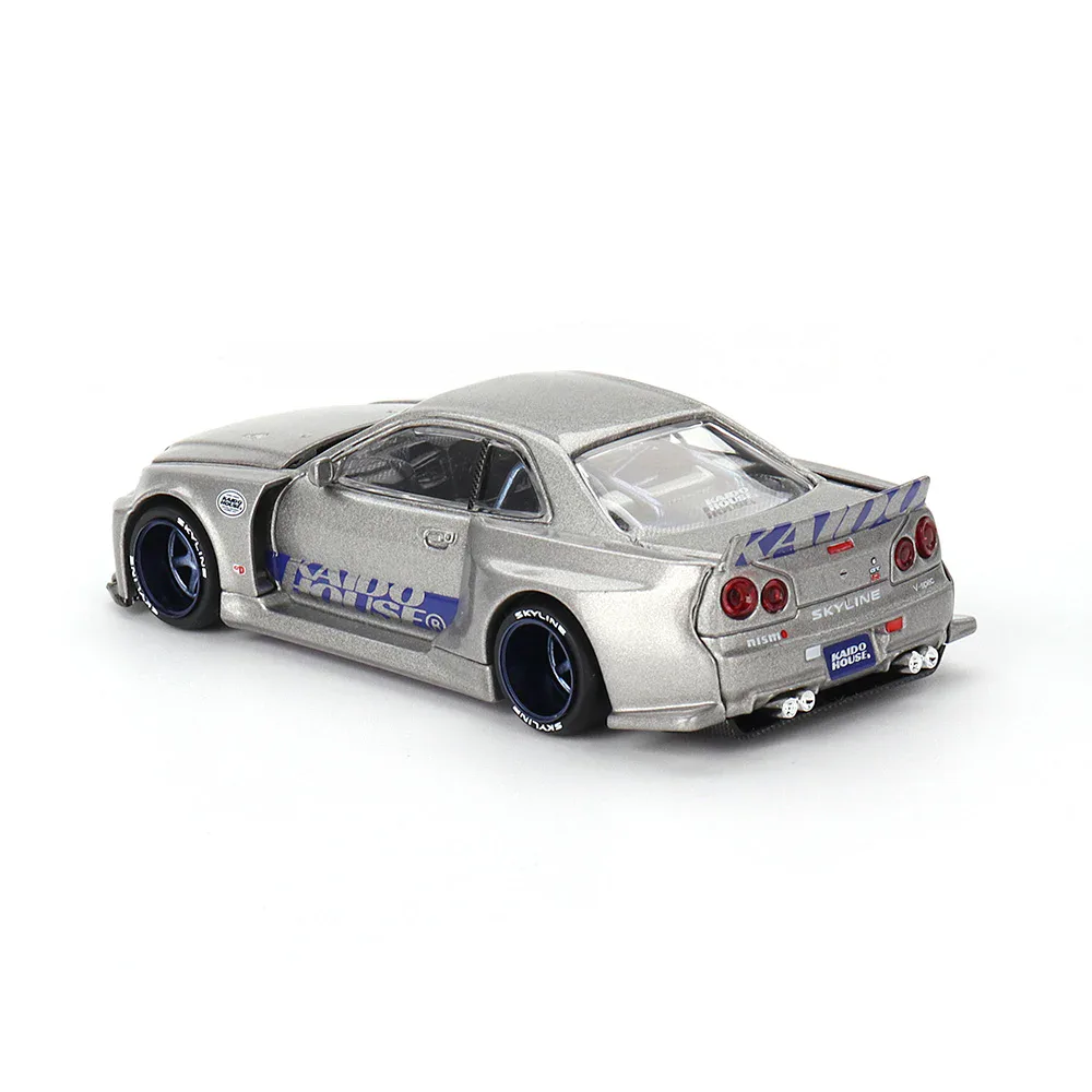 1:64 Nissan Skyline GT-R (R34) Kaido Works SHINJUKU V1 - obrazek 3