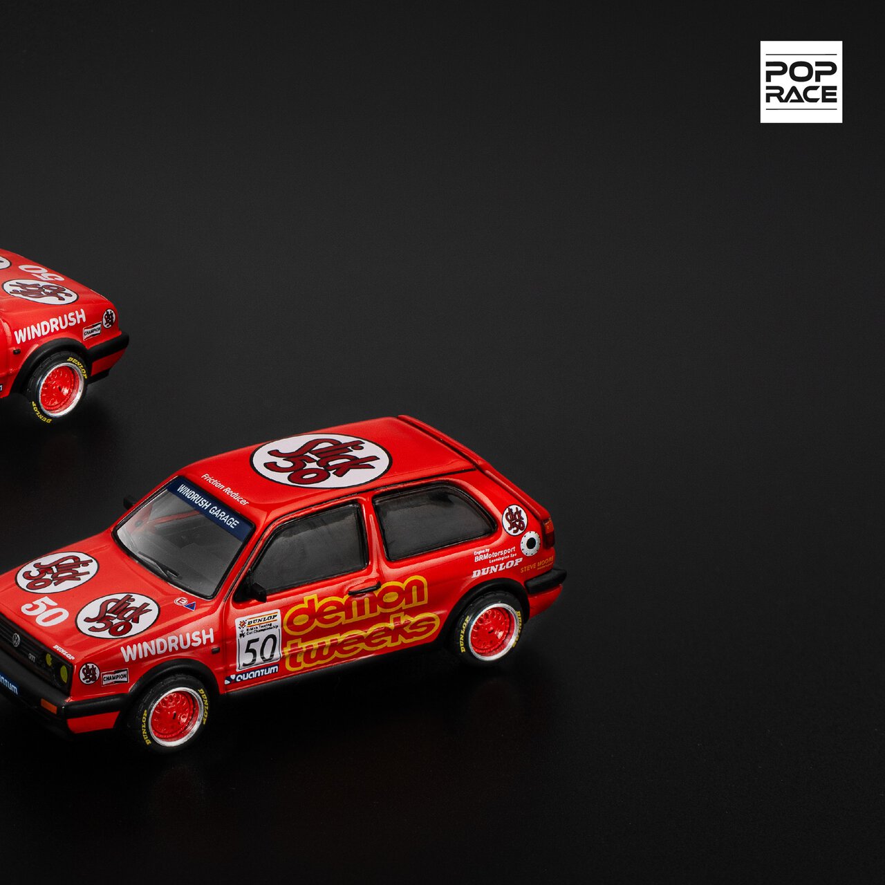 1:64 Volkswagen Golf GTI MK2 Golf Team Demon Tweeks BTCC 1988 - obrazek 12