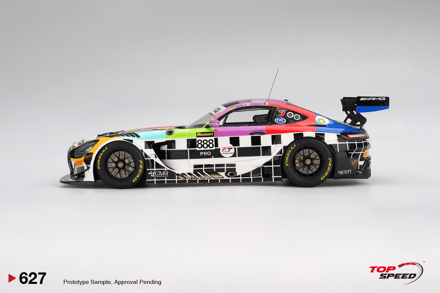 1:18 Mercedes-AMG GT3 #888 2025 GMR Meguiar’s Bathurst 12 Hour Mercedes-AMG Team - obrazek 3