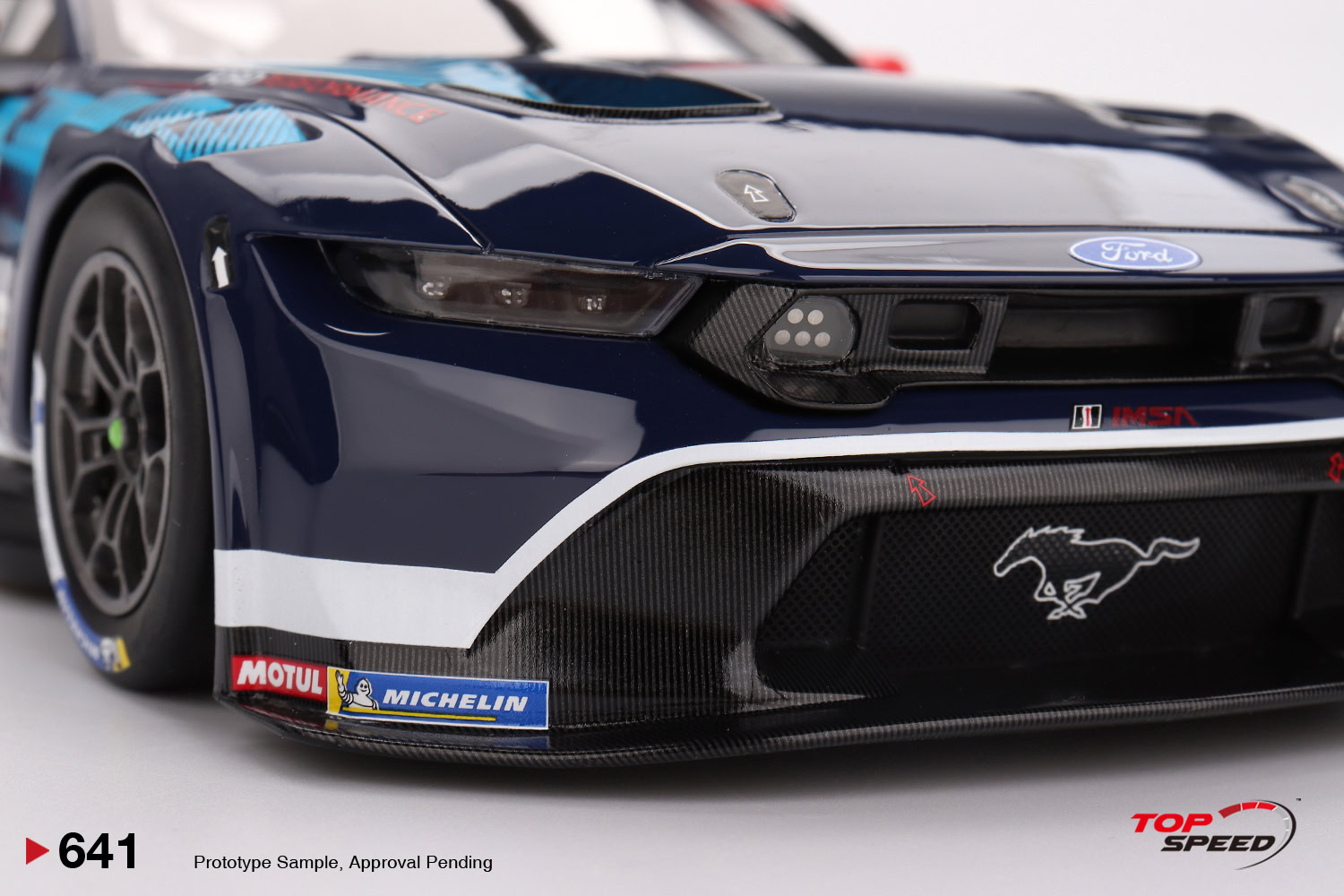 1:18 Ford Mustang GT3 #65 2025 IMSA Daytona 24 Hrs Class Winner Ford Multimatic Motorsports - obrazek 4