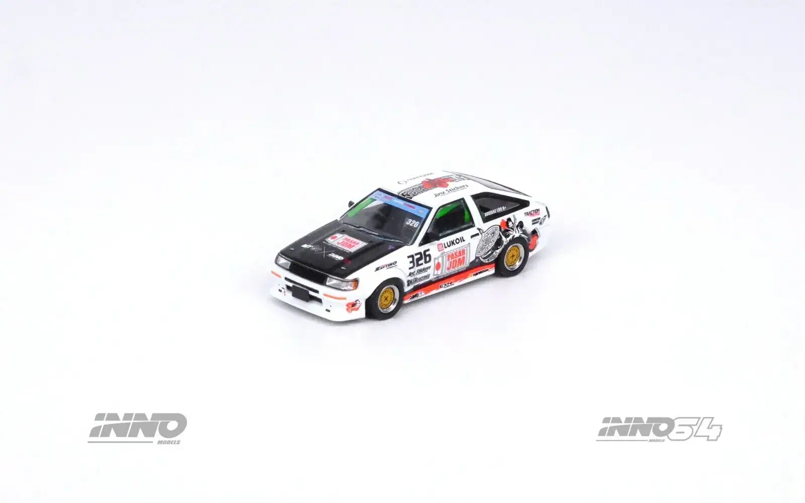 1:64 Toyota Corolla AE86 Levin “TRACKERZ RACING” - obrazek 3