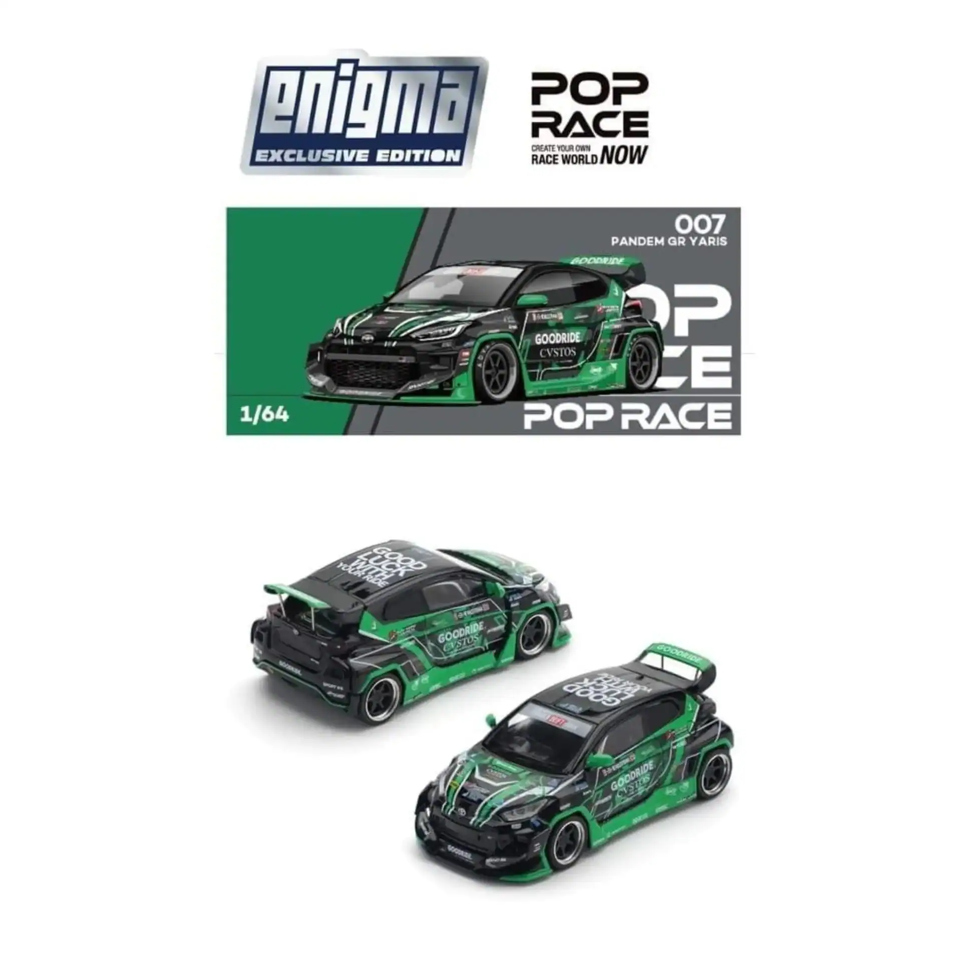 1:64 Toyota PANDEM GR YARIS GOODRIDE MOTORSPORTS POPRACE x Enigma - obrazek 3