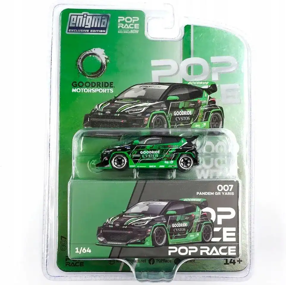 1:64 Toyota PANDEM GR YARIS GOODRIDE MOTORSPORTS POPRACE x Enigma - obrazek 4