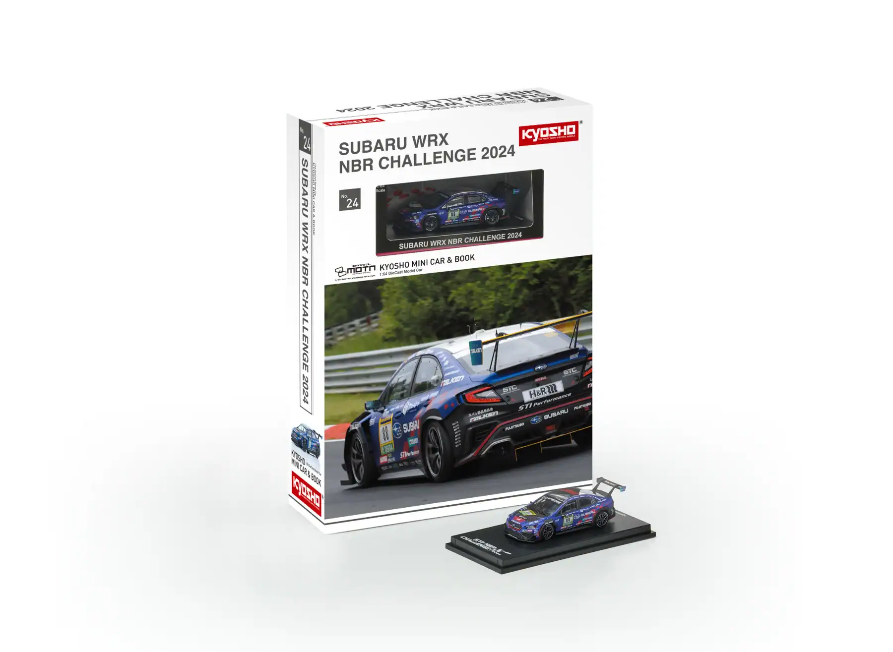 1:64 Subaru WRX NBR 2024 - led (bez podstawy)