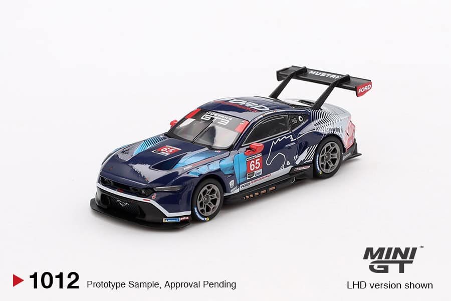 1:64 Ford Mustang GT3 #65 Ford Multimatic Motorsports 2024 IMSA Daytona 24 Hrs