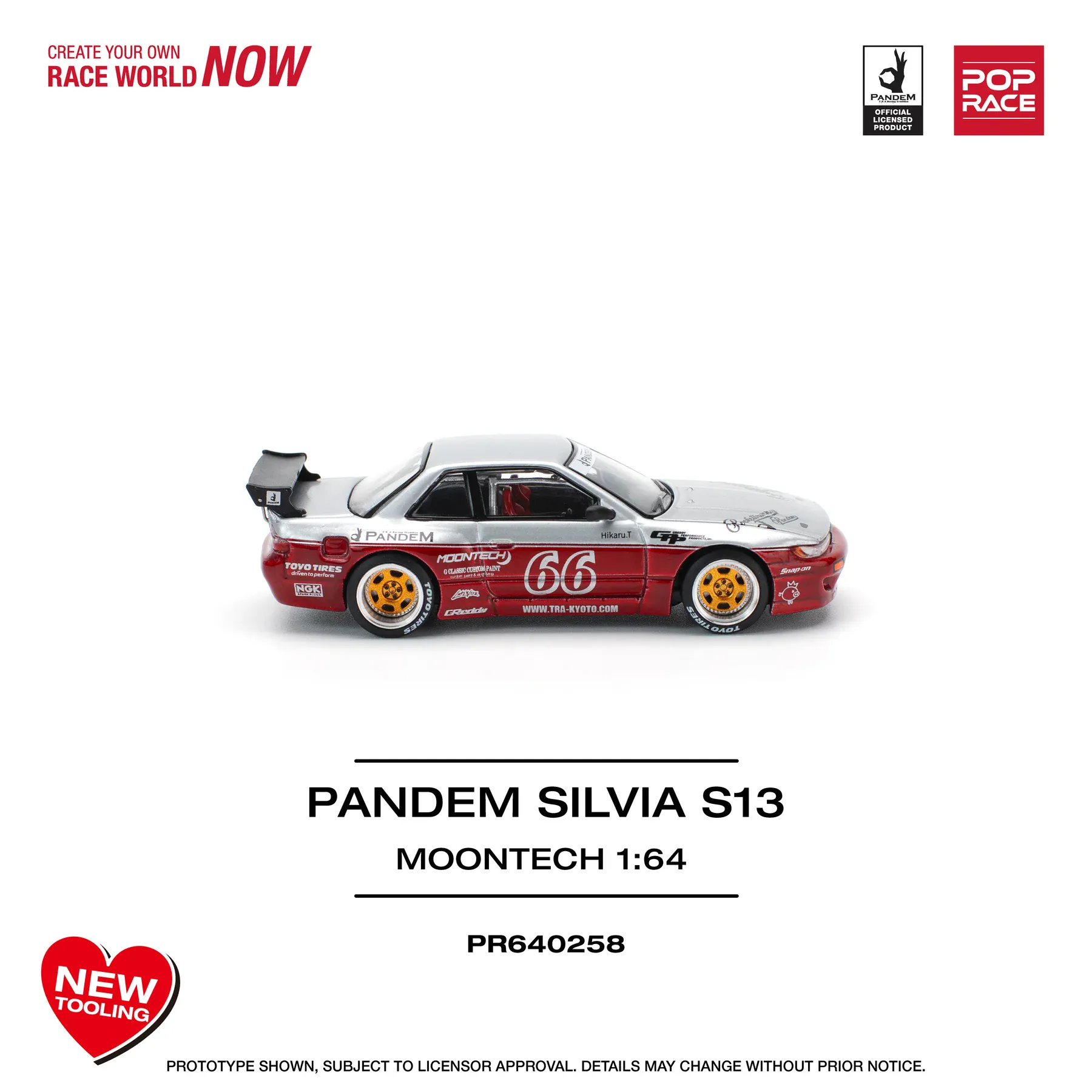1:64 Nissan Pandem S13 Moontech - obrazek 4