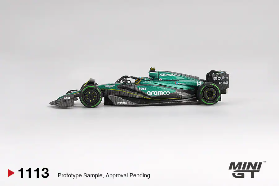 1:64 Aston Martin AMR24 #14 2024 F1 Canadian GP Fernando Alonso - obrazek 3