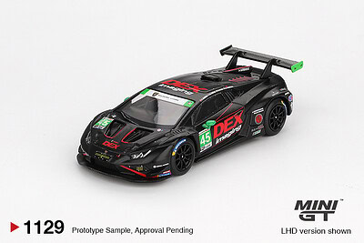 1:64 Lamborghini Huracan GT3 EVO2 #45 2024 IMSA Daytona 24 Hrs No. 45 DEX Imaging