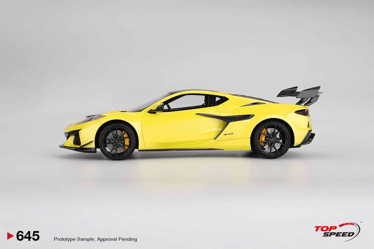 1:18 Chevrolet Corvette ZR1 Accelerate Yellow - obrazek 3