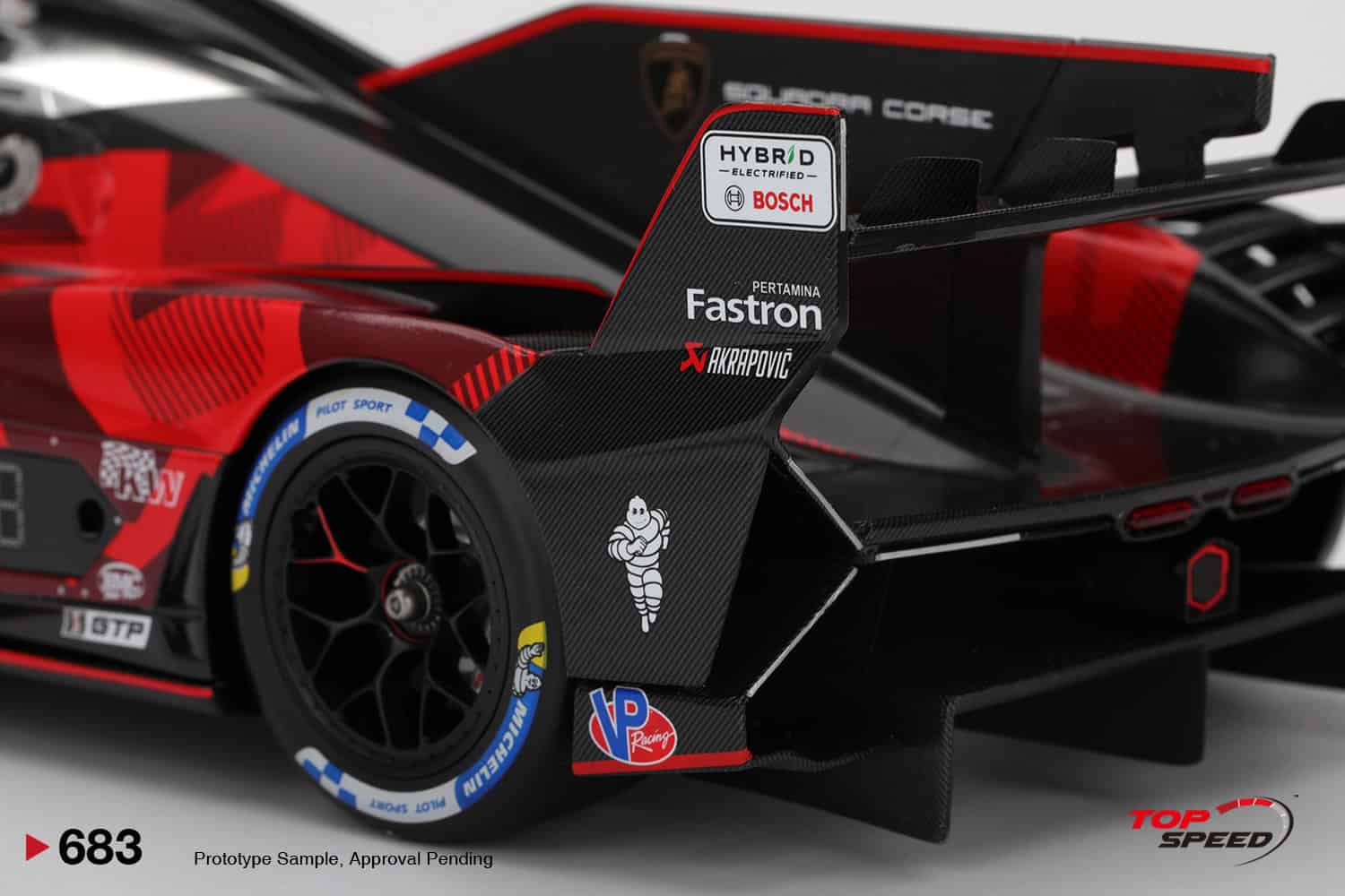 1:18 Lamborghini SC63 #63 2025 IMSA Daytona 24 Hrs Automobili Lamborghini Squadra Corse - obrazek 6