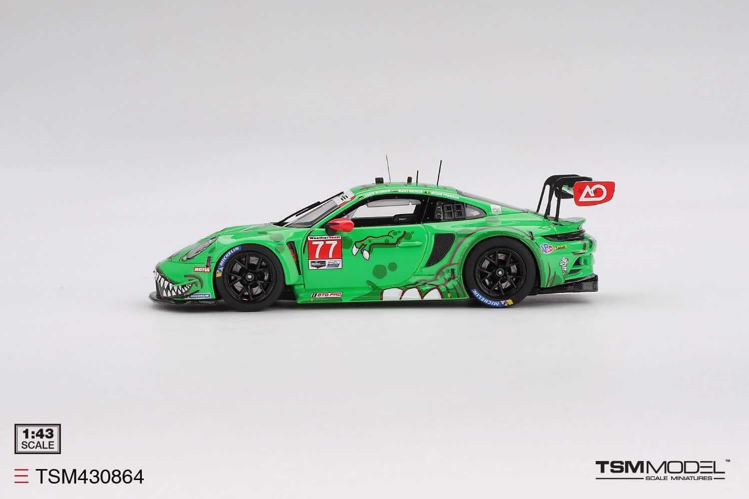 1:43 Porsche 911 GT3 R (992) #77 2025 IMSA DAYTONA 24 Hrs AO Racing - obrazek 4