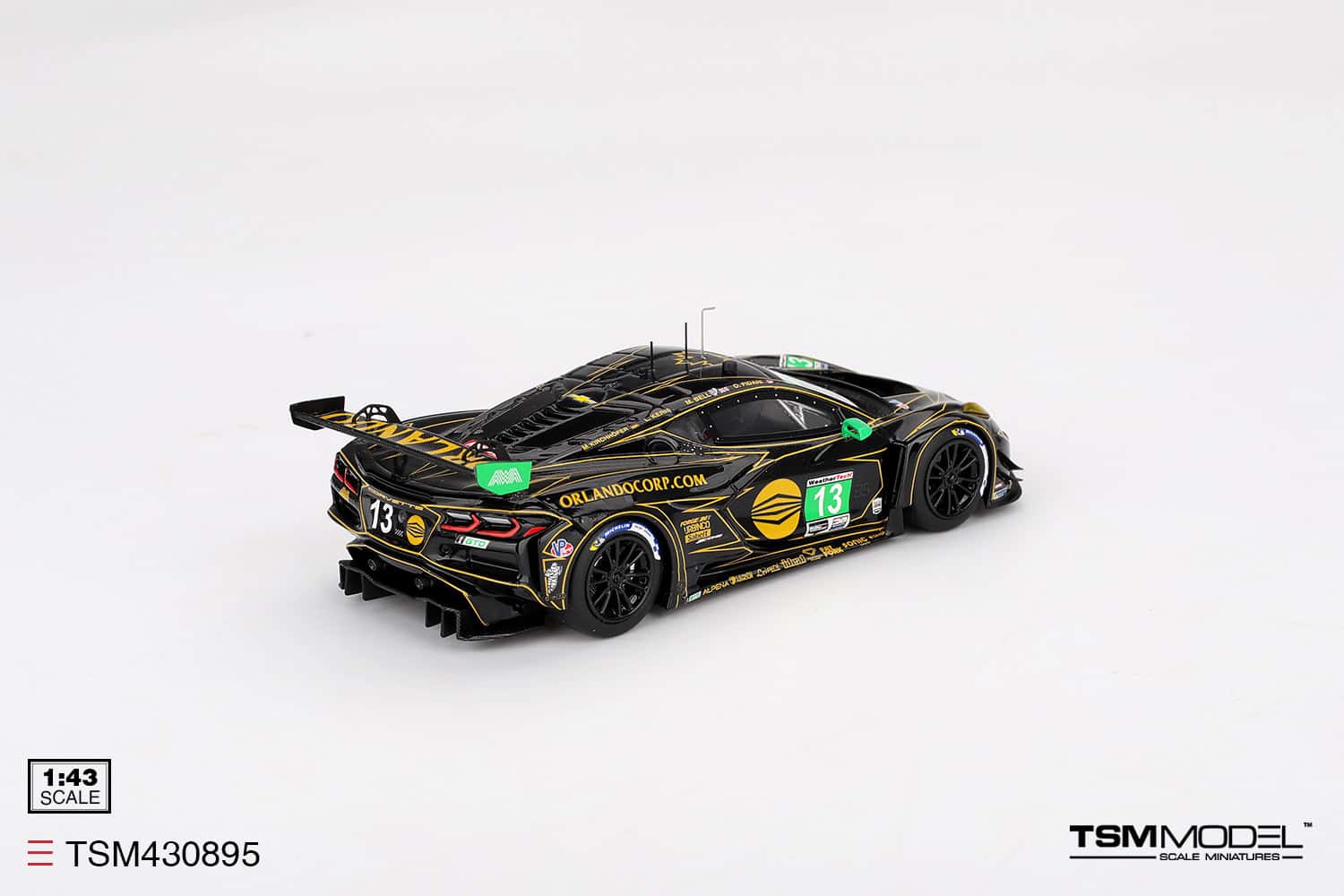1:43 Chevrolet Corvette Z06 GT3.R #13 2025 IMSA Daytona 24 Hrs Class Winner AWA Racing - obrazek 3