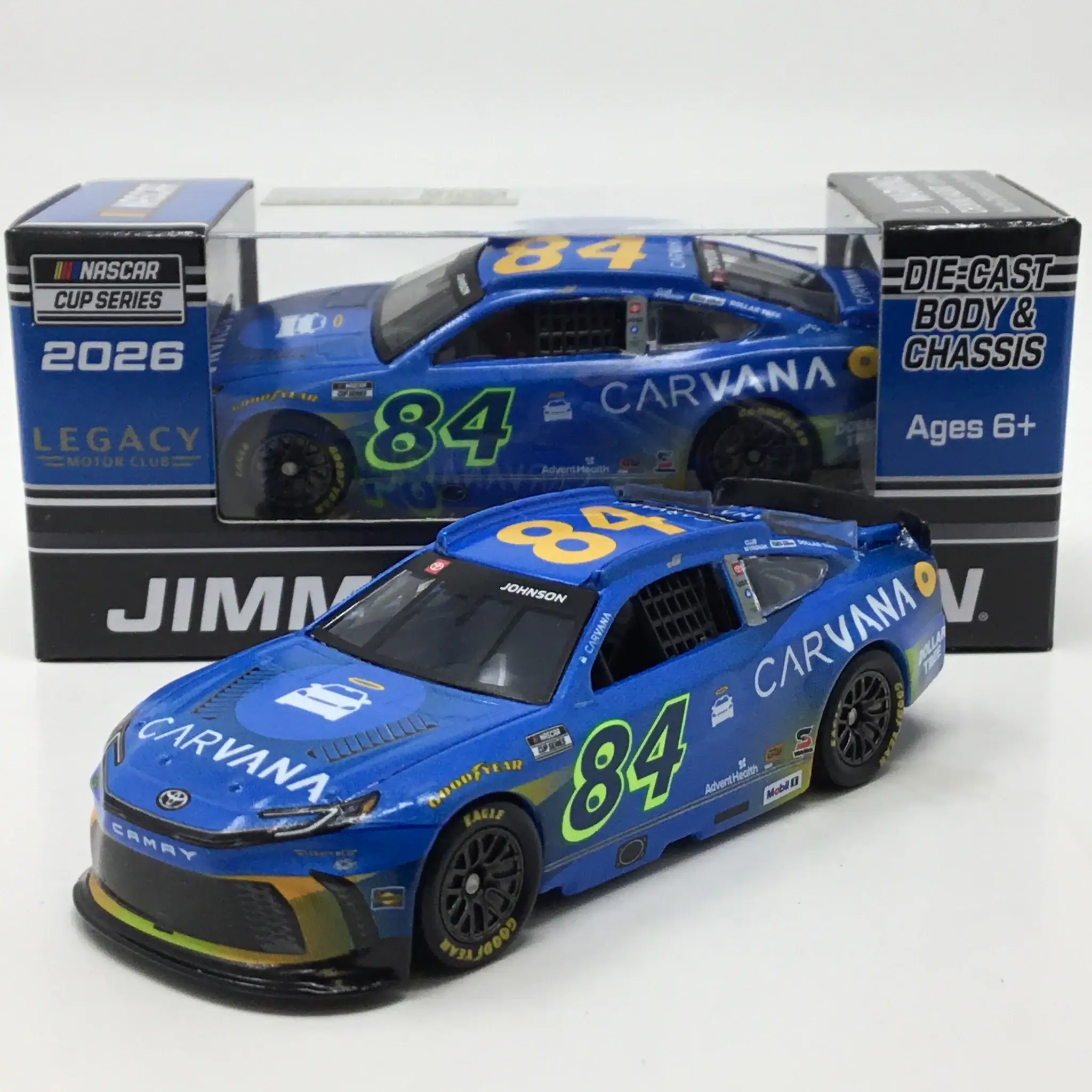 1:64 Jimmie Johnson #84 Carvana 2026 Camry