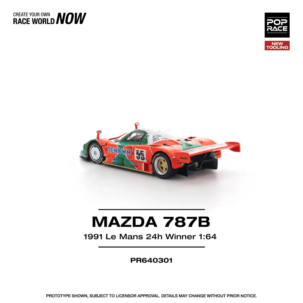 1:64 Mazda 787B Le Mans 1991 - obrazek 13
